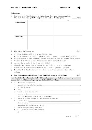 Modul 10 &ndash; Selbsttest