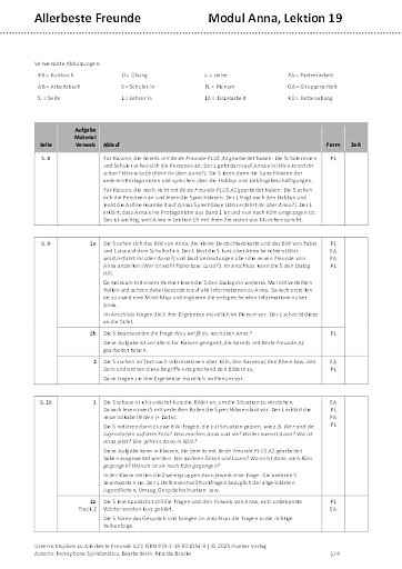 Unterrichtsplan