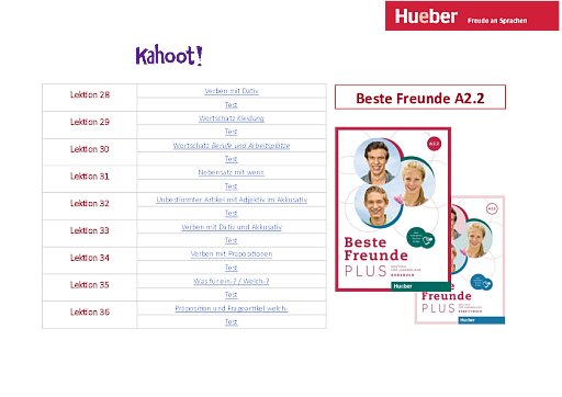 Beste Freunde PLUS A2.2 &ndash; Kahooty