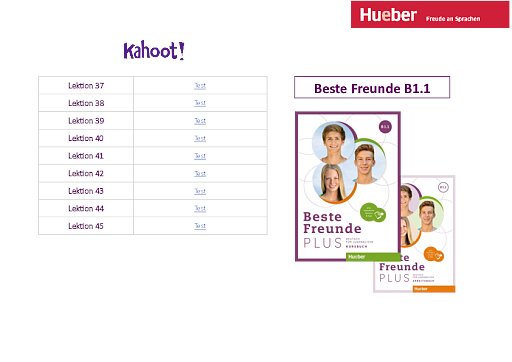 Beste Freunde PLUS B1.1 &ndash; Kahooty