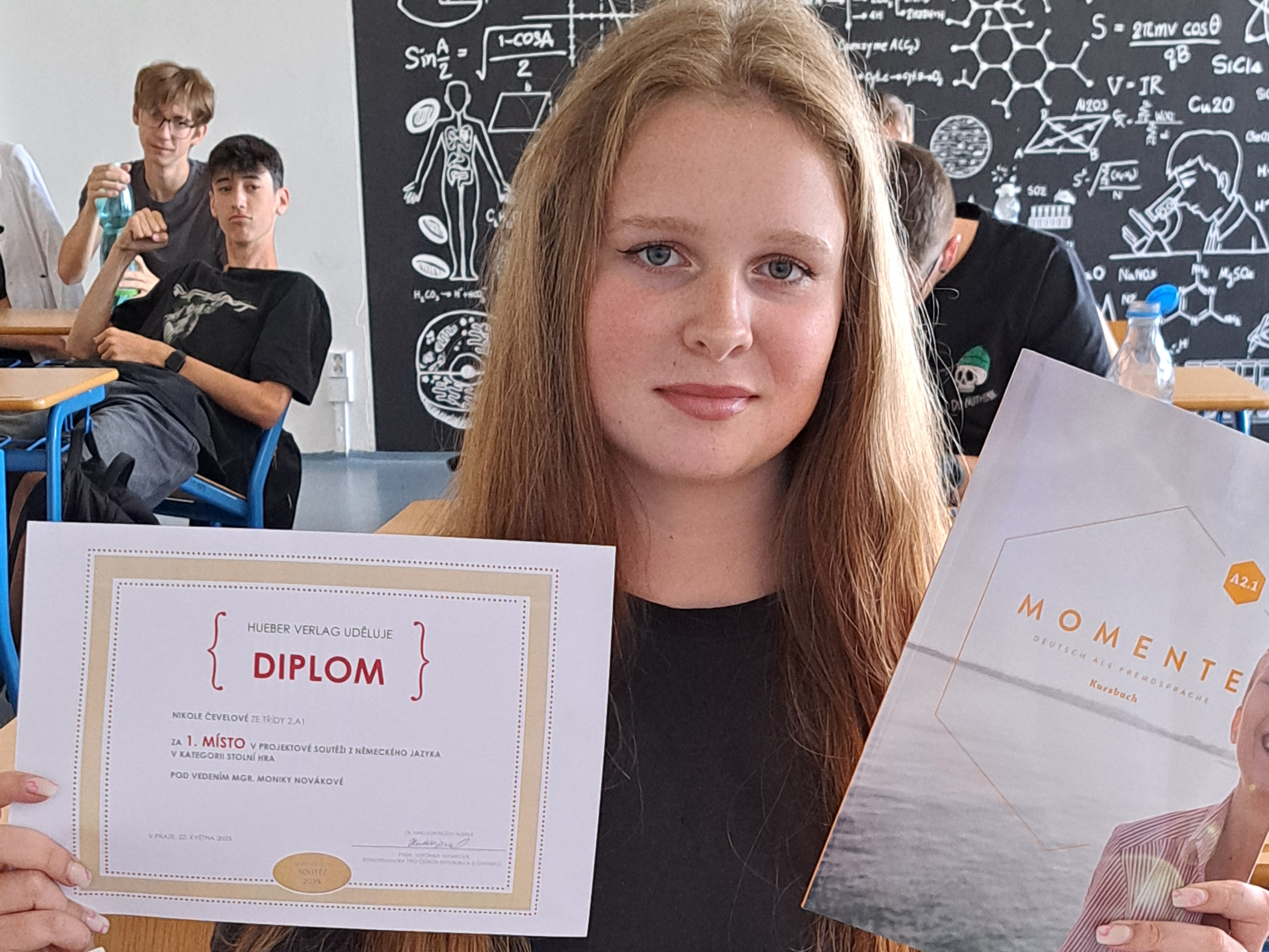 Gewinnerin des tschechischen Projektwettbewerbs 2025